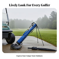 Golf Stand Bag Waterproof Lightweight Golf Bag Water Resistant for Tourists, Beginners, Travel, Practice Practices, Driving Range