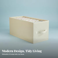 Narrow textile container Space-Saving Closet Organizer Machine-Washable Material for Wardrobe, Parents