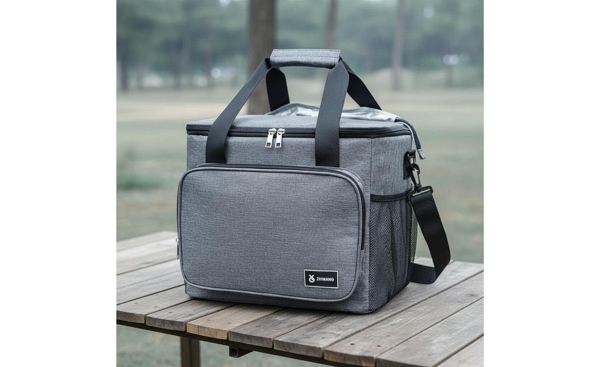 Insulated Bag with Shoulder Strap Soft-Sided Insulated Bag Effortlessly Clean-to-Clean for Picnic, Travel, Camping