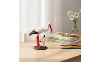 Sculpted Plastic Bird Ornament Realistic Bird Figurine Lifelike Standing for Collectors