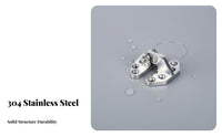 Seaworthy Grade Wing Hinge 304 Stainless Steel Detachable Hinge Hardware Fitting Sturdy Cast Construction