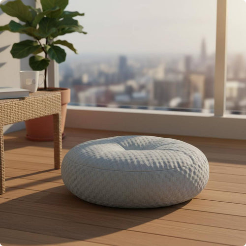 Round Tatami Cushion Cool Feeling Tatami Cushion High Elasticity