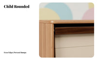 Multi-Bin Shelf Large Capacity Multi-Bin Cabinet child-safe fromsign sturdy Frame for Playroom, Nursery