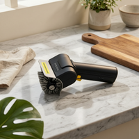Electric Barbecue Brush Handheld Kitchen Tool Compact