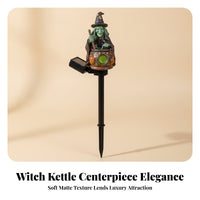 Outdoor Witch Kettle Yard Light