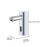Touchless stainless steel faucet