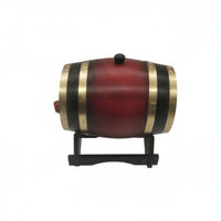 Wooden Grape Barrel Solid Wood Oak Aging Barrel Custom-Crafted for Restaurant