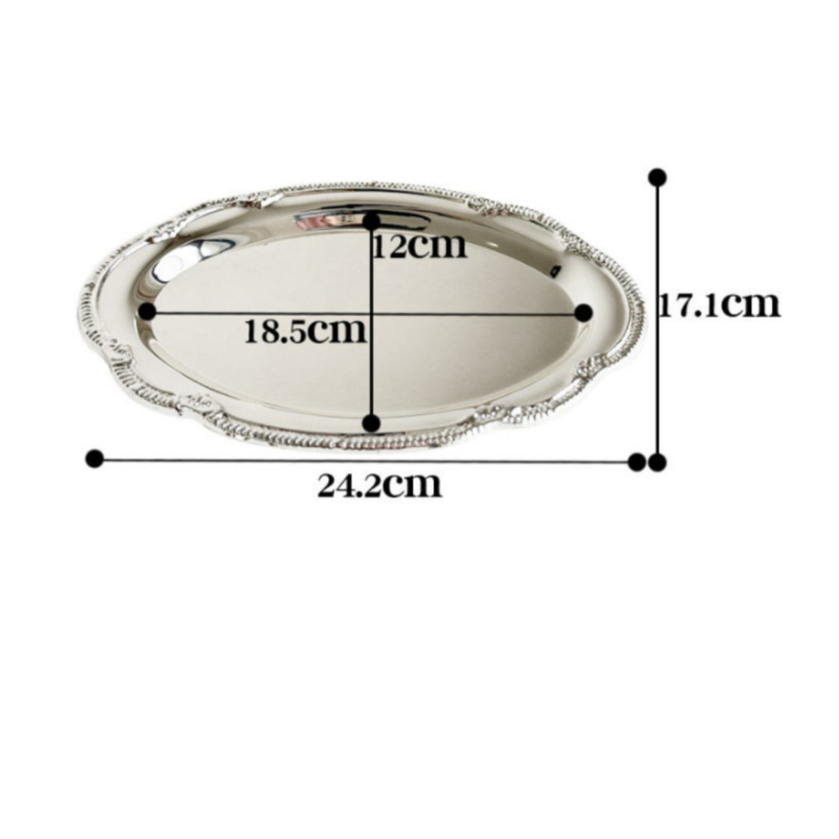 2 Tier Dessert Stand Multi Purpose 2 Tier Serving Tray Detachable Plates