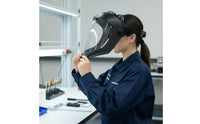 2 Pieces Face Visor with Adjustable Headband Impact-Resistant Full Face Visor Clear Safety Visor Anti-Splash Transparent