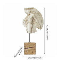 Resin Aphrodite Sculpture Artistic Design Retro Figure Statue Collector's Item