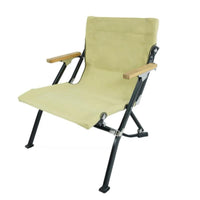 Lowrear Folding Chair Foldable Design Beach Seat Easy Setup for Campers, Adults