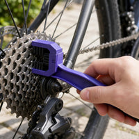 Bicycle Chain Cleaner Kit with Chain Scrubber, Mountain Bike Maintenance Tool Set, and Large Cleaning Brush