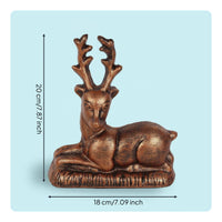 Cast Iron Deer Door Stop Anti-Slip Home Decor Charming for Entryway, Bedroom