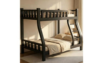 Metal Bunk Bed Space Saving Bunk Bed with Mattresses Heavy Duty Furniture for Teens, Students, Dorm Room, Shared Bedroom