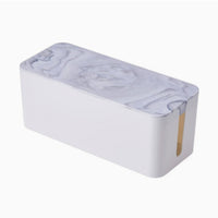 Power Strip Organizer Box Dustproof Cable Management Box Minimalist Design