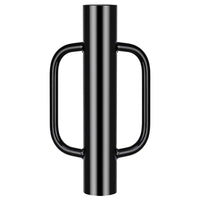 Heavy-Duty Fence Post Driver Smooth Rounded Yard Tool Welded Handles Metal Fence Post Driver