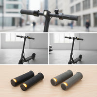 Handlebar Grip with Turn Blinker LED Grips with Turn Indicators Ergonomic for Commuters