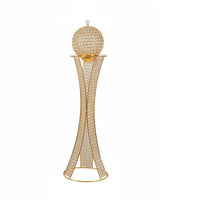 European Design Censer Freestanding Gold Scent Stand Vintage Design Ornate Metal Censer for Hotel Lobby