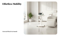 360° Rotating Wheels Beauty Salon Trolley Silent Casters Beauty Instrument Trolley Sturdy and Long-Lasting Spa Equipment Cart High Load Capacity for Beauticians, Estheticians, Hair Stylists, Home Use, Medical Facility, Barber Shops