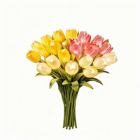 Blossom Bouquet Lamp Green Stems Home Decor Maintenance Unrestricted