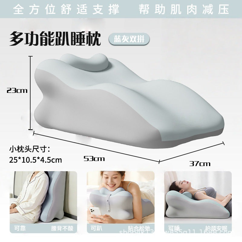 Blue Grey / with Pillow