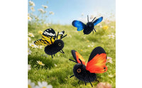 Automatic Butterfly Feline Toy Elastic Rope Butterfly Feline Toy Fluttering