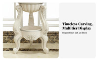 Multi-Tier Corner storage-spaceSaving Plant Stand Easy to Assemble for Homeowners