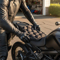 Breathable Ventilation Inflatable Motorcycle Seat Cushion Universal Fit Motorcycle Air Seat Cushion Anti-Slip Design