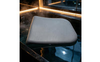 Bathtub Pillow with PU Finish Gray Bath Support Cushion Textured for Adults