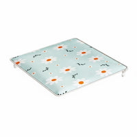 All-Season Woven kennel Liner Breathable Pet Mat Easy to Clean pet Bedding Soft Surface for Summer, Indoors, Playpen, Floor