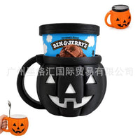 Halloween Pumpkin Dessert Cup Pint Cup Holder