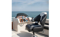 Boat Seat with Leg Support Breathable High Back Boat Seat Foldable for Boaters