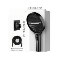 High-pressure handheld shower
