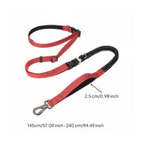 Multi-Functional Dog Leash Multifunctional Waist Dog Leash Belt Heavy-Duty