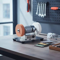Small Bench Grinder Rust Removal Power Tool Compact Size