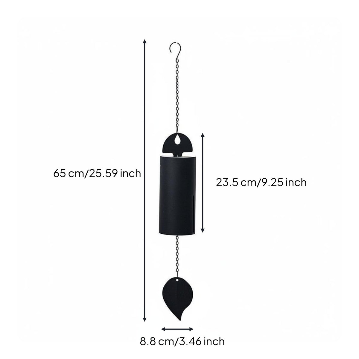 Japanese Design Wind Bell Traditional Design Outdoor Decoration Antique Finish