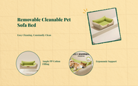 Orthopedic Dog Bed, Removable Cover, Non-Slip Sofa