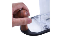 Transparent Router Base Easy to Install Slotting Router Base Stable Power Tool Accessory for Woodworkers