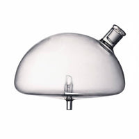 Thick Bottom Waterless Essential Oil Disperser Reservoir Decorative Shapes Nebulizer Glass Reservoir Glassware for Office
