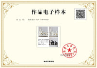 简尔美手作陶瓷婚书艺术摆件新婚纪念永久收藏礼物创意家居装饰品
