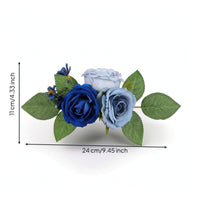 Cake Topper Compact Artificial Bouquet Layered for Birthdays, Weddings