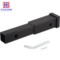 2-Inch Black Trailer Hitch Receiver with Draw Bar