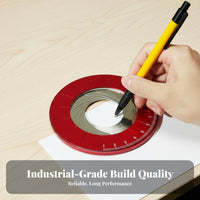 Woodworking Circle Ruler Precise Measurement Adjustable Circle Drawing Tool