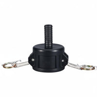 Type C Quick Coupler Fitting Heavy Duty Lever Coupling Hose Ton Barrel Valve Connector for Industrial, Agriculture