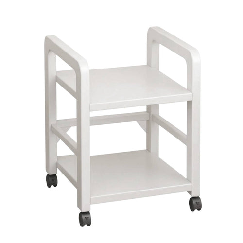 Two-Tier Bookshelf Narrow Freestanding Bookshelf Open-Frame Standing Shelf for Floor Placement