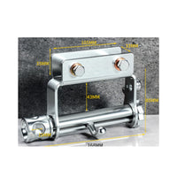 Weldless Ratchet Tie-down Strap Quick-Tightening Ratchet Tensioner High-Strength Tie-down Tensioner Adjustable for Truckers, Flatbed Trucks