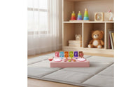 Early Learning Busy Bus Board Cognitive Training Switch Board Toy Interactive Hand-Eye Coordination for Babies