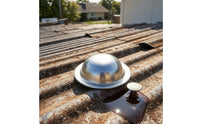 50 Pieces Metal Roof Screw Caps Sleek Metal Roof Screw Covers Weather-Resistant Reflective for Roofers