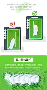 高尔夫打击垫可更换3合1击球垫室内运动手提防滑橡胶练习球垫推杆