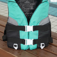 Lightweight Kids Life Jacket Non-Inflatable Children's Swim Vest Adjustable Straps Foam Swim Instructor Portable for Beginners, Swimming